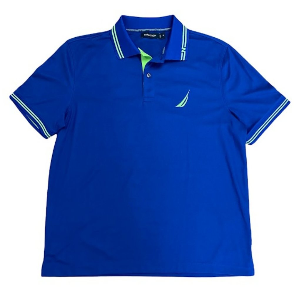 Men's Nautica Blue Polo Shirt